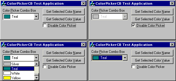 CColorPickerCB Sample Images